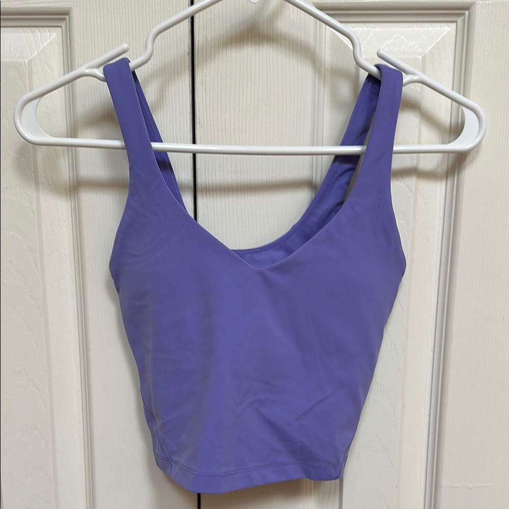 Lululemon Athletica Purple Tank Top